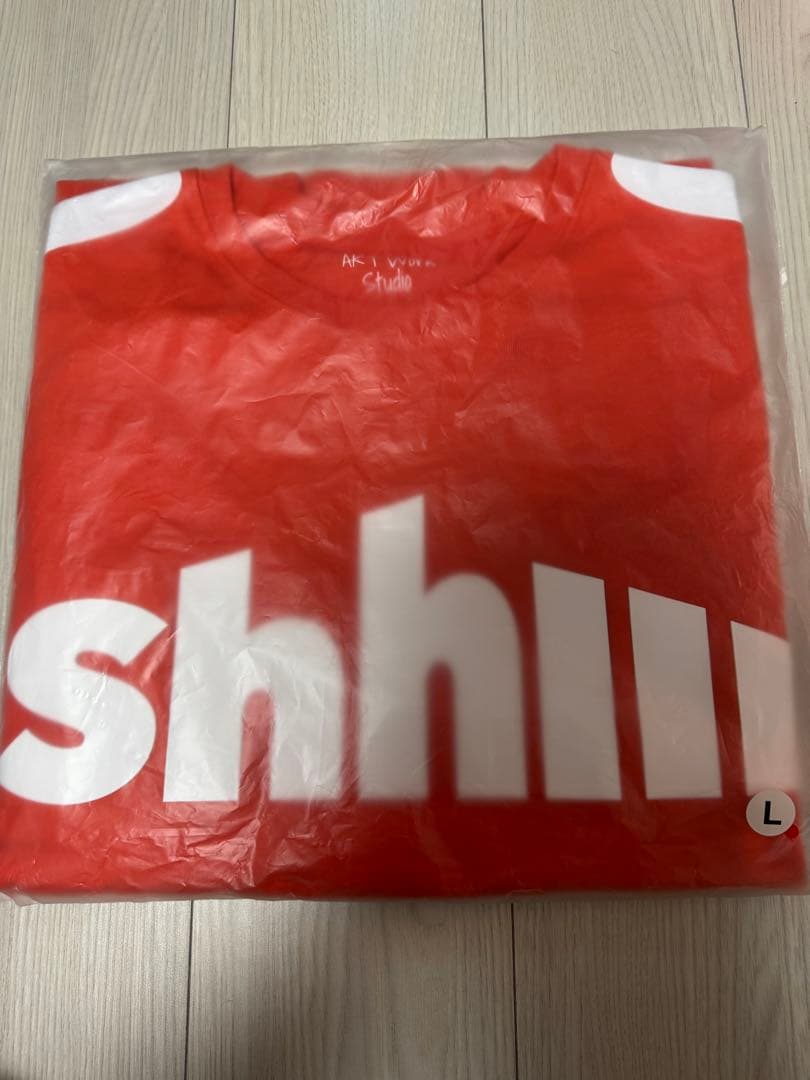 Shh Shirt \"SILENCE\" Vaundy Lサイズです