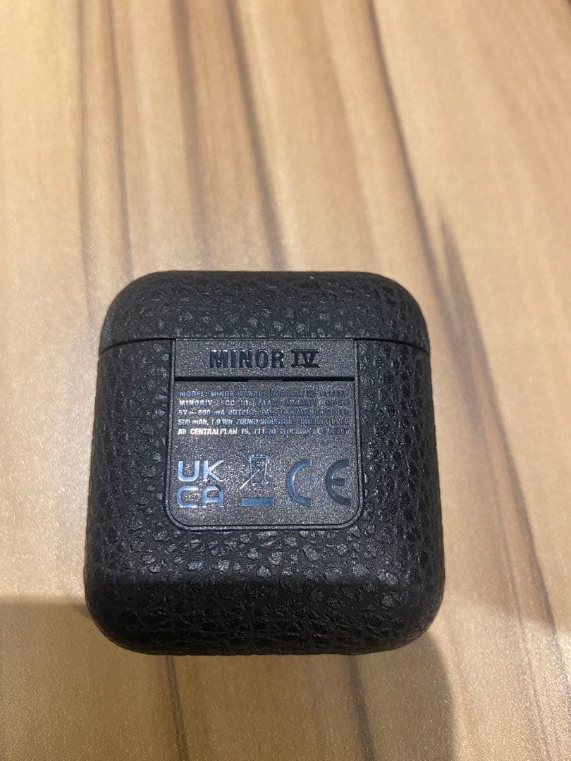 イヤホン Marshall MINOR IV BLACK