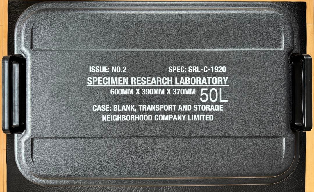 NEIGHBORHOOD SRL BOX 50L P-TRUNK トランクカーゴ
