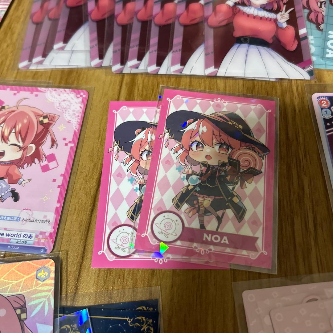 カラフルピーチ　のあさんカード多数