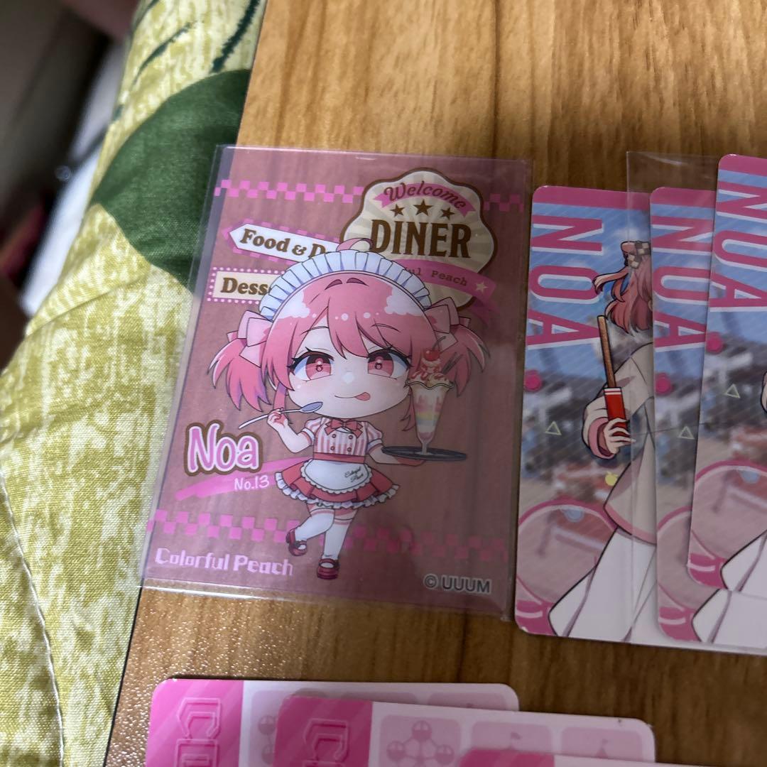 カラフルピーチ　のあさんカード多数
