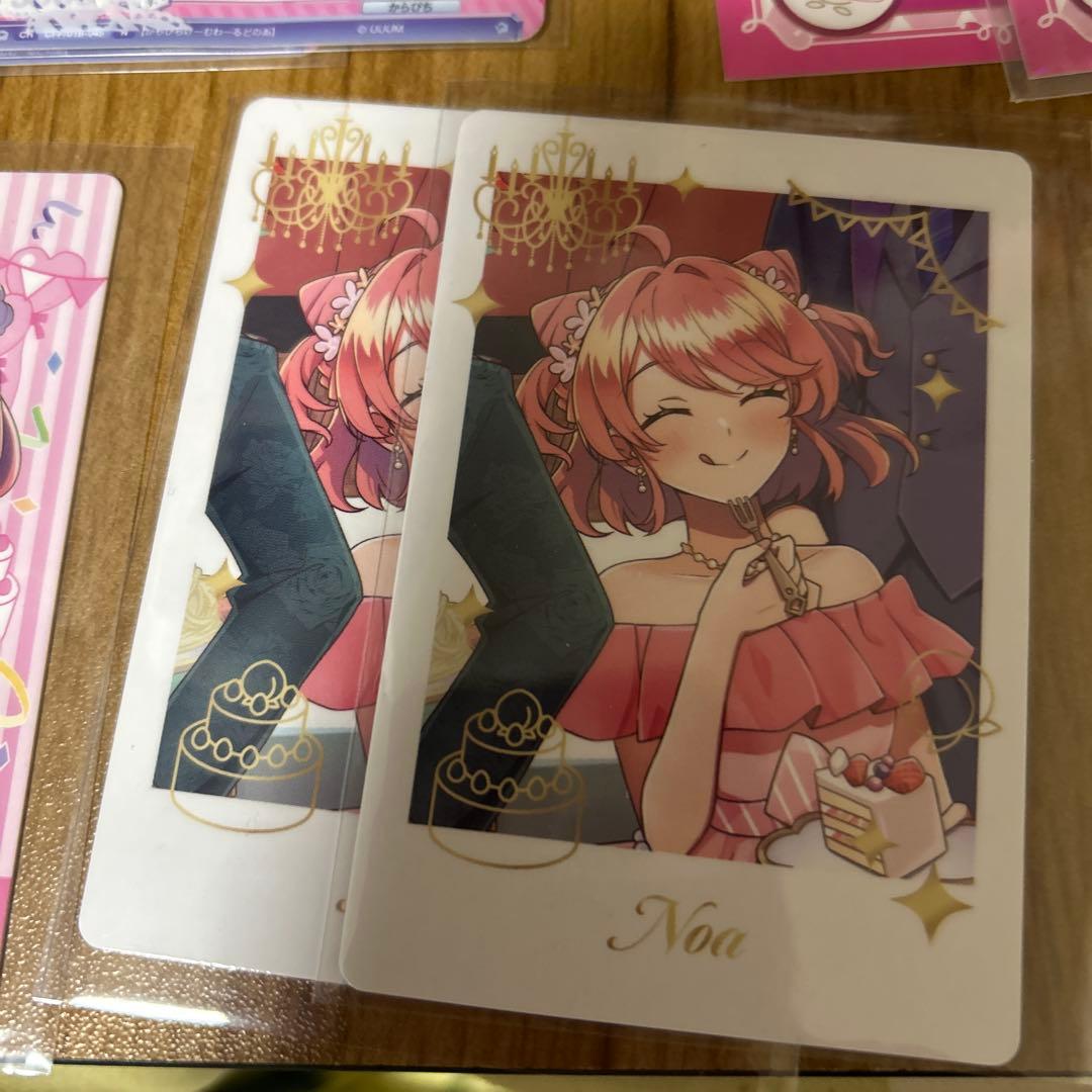 カラフルピーチ　のあさんカード多数