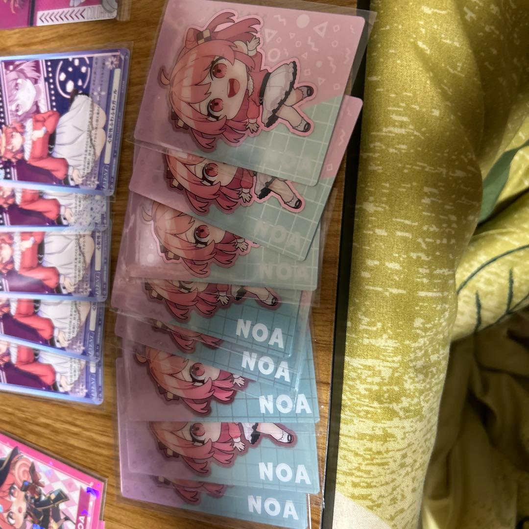 カラフルピーチ　のあさんカード多数