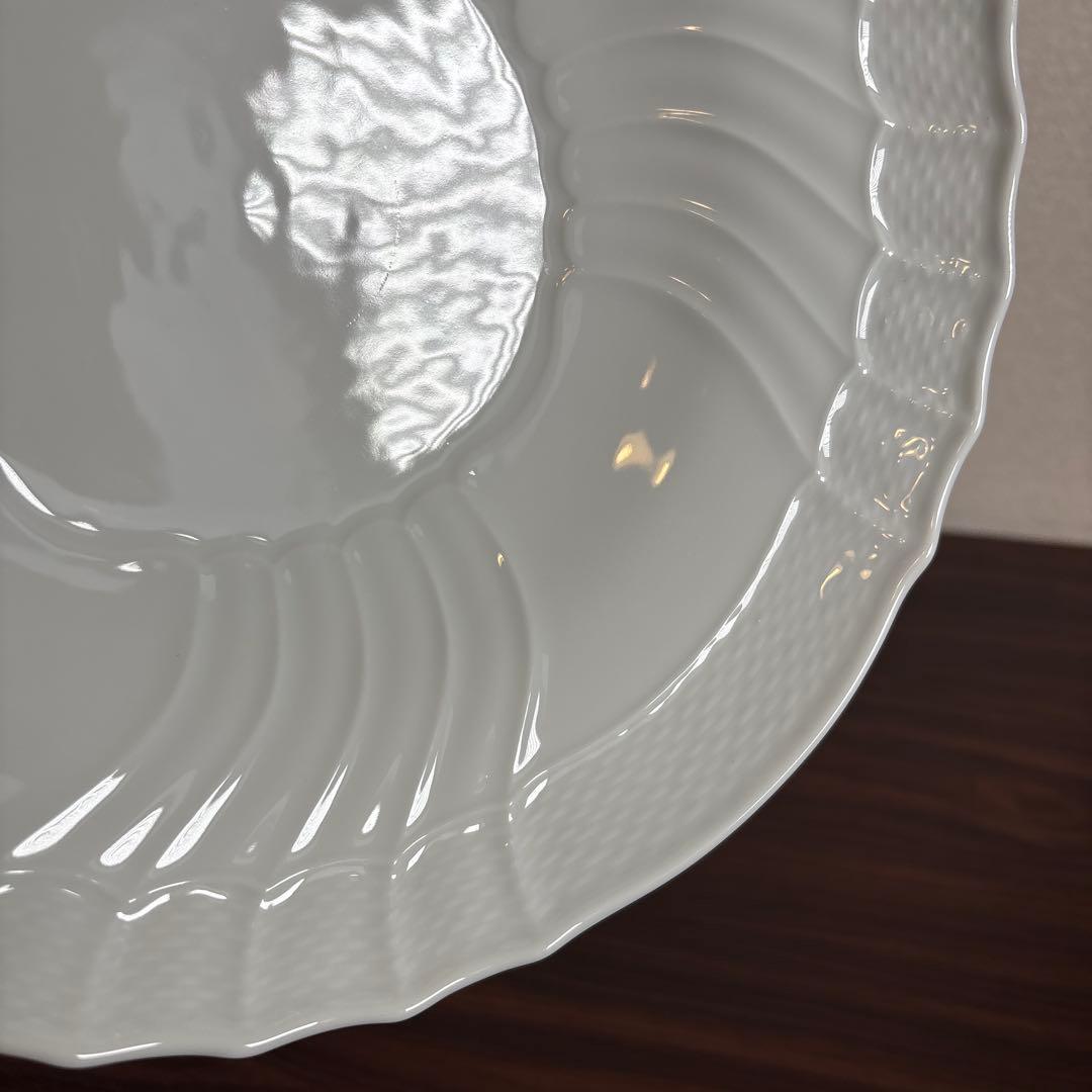 リチャードジノリ ベッキオホワイト ディーププレート 26㎝ 1枚