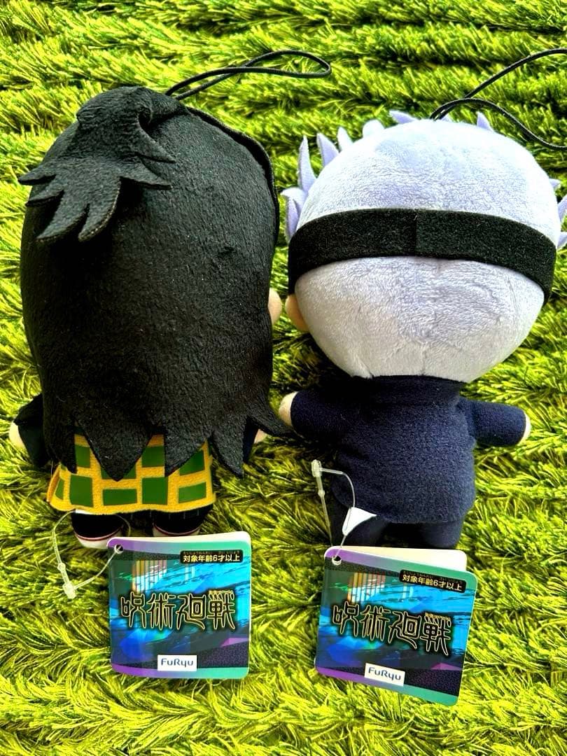 呪術廻戦　ぬいぐるみ　キーホルダー　ストラップ　フーリュー　夏油傑　五条悟