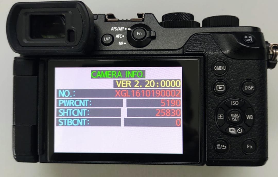 Panasonic LUMIX GX8 DMC-GX8-K ボディ