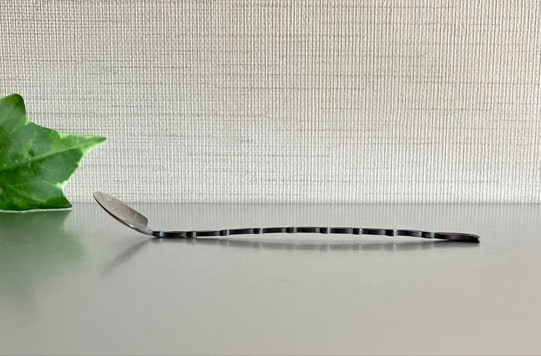 銀スプーン　silver925 シルバー　茶さじ　金工　小原ゆかり　茶道具