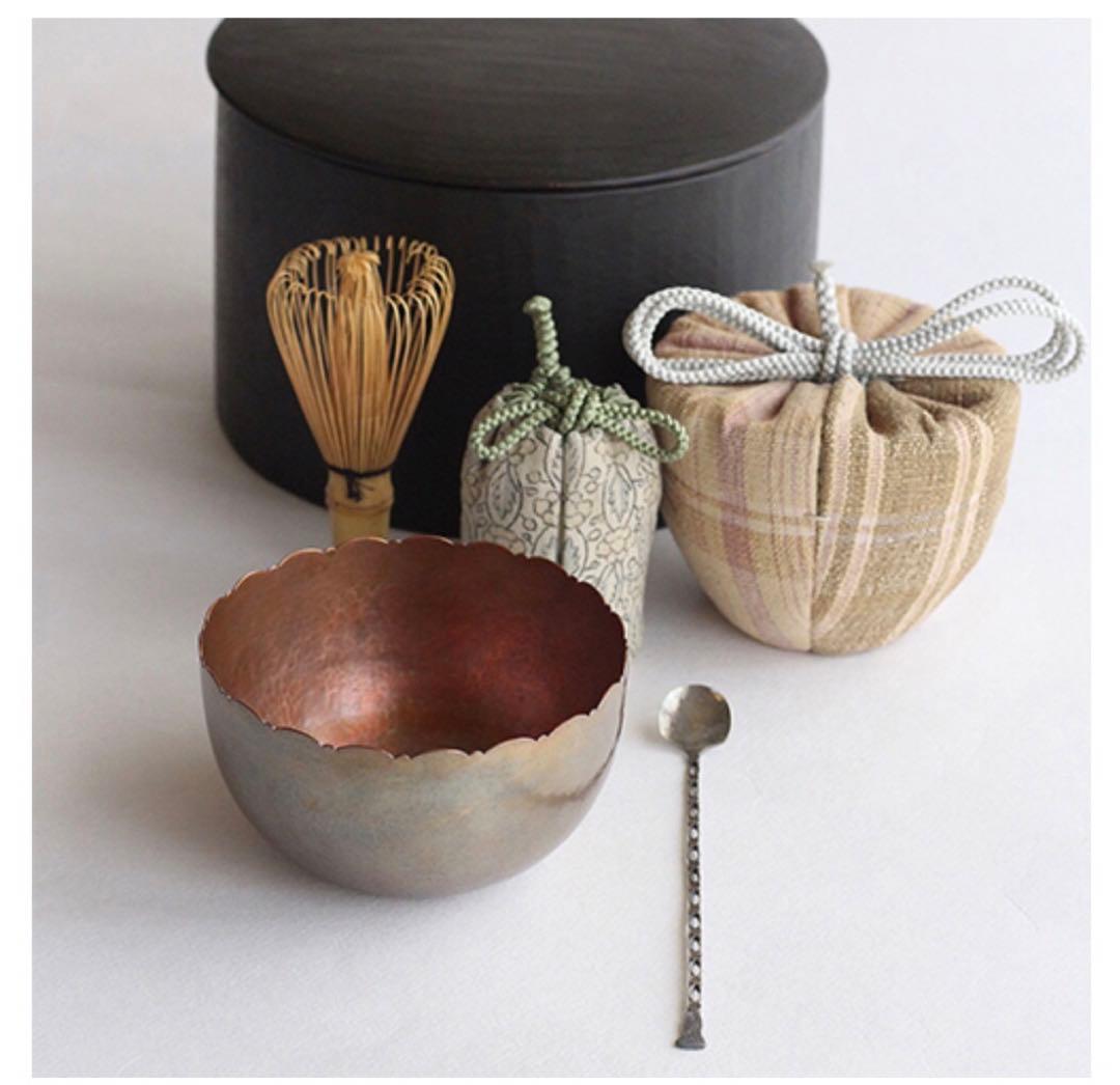 銀スプーン　silver925 シルバー　茶さじ　金工　小原ゆかり　茶道具