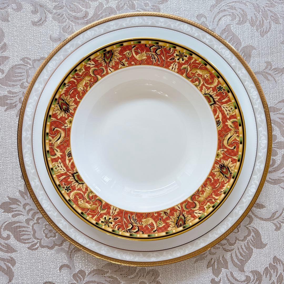 希少品❤️未使用❤️ウェッジウッド❤️ペルシア❤️スープ皿　パスタ皿　20cm　2枚