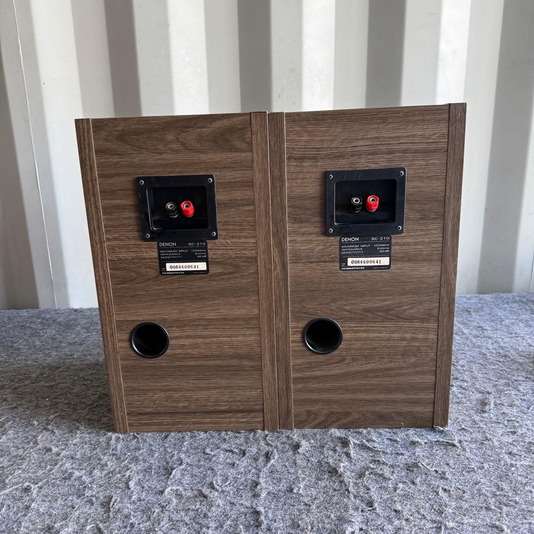 L5美品✨ Denon SC-210 スピーカー デノン 2ウェイスピーカー