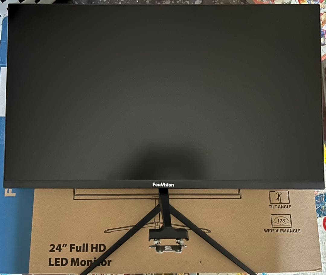 FeuVisionゲーミングモニター 24インチ, 120Hz