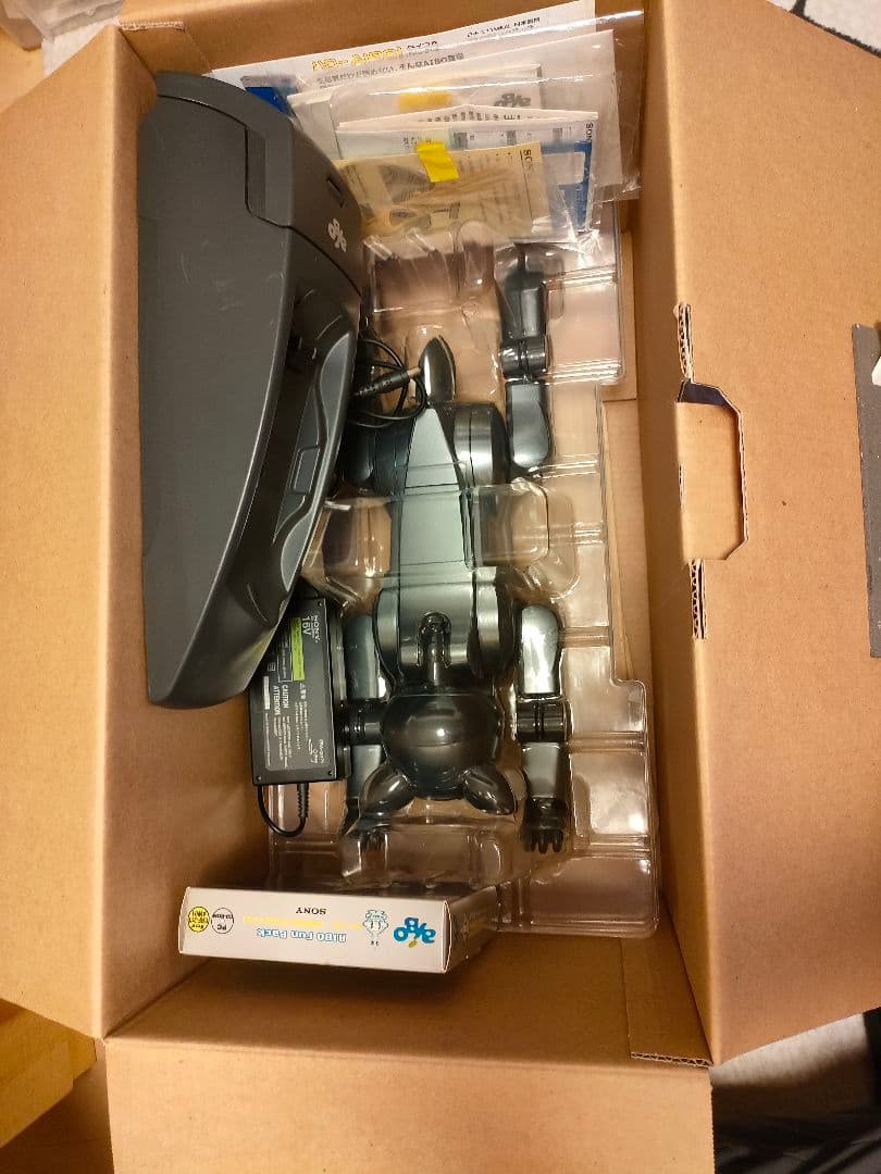 SONY AIBO アイボ ERS-210 充電器 通電確認