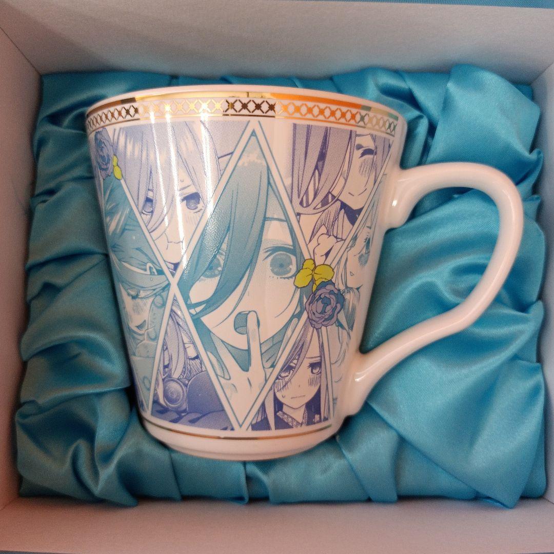 新品　五等分の花嫁　Anique　中野三玖　ミニタオル　記念カップ　プレート