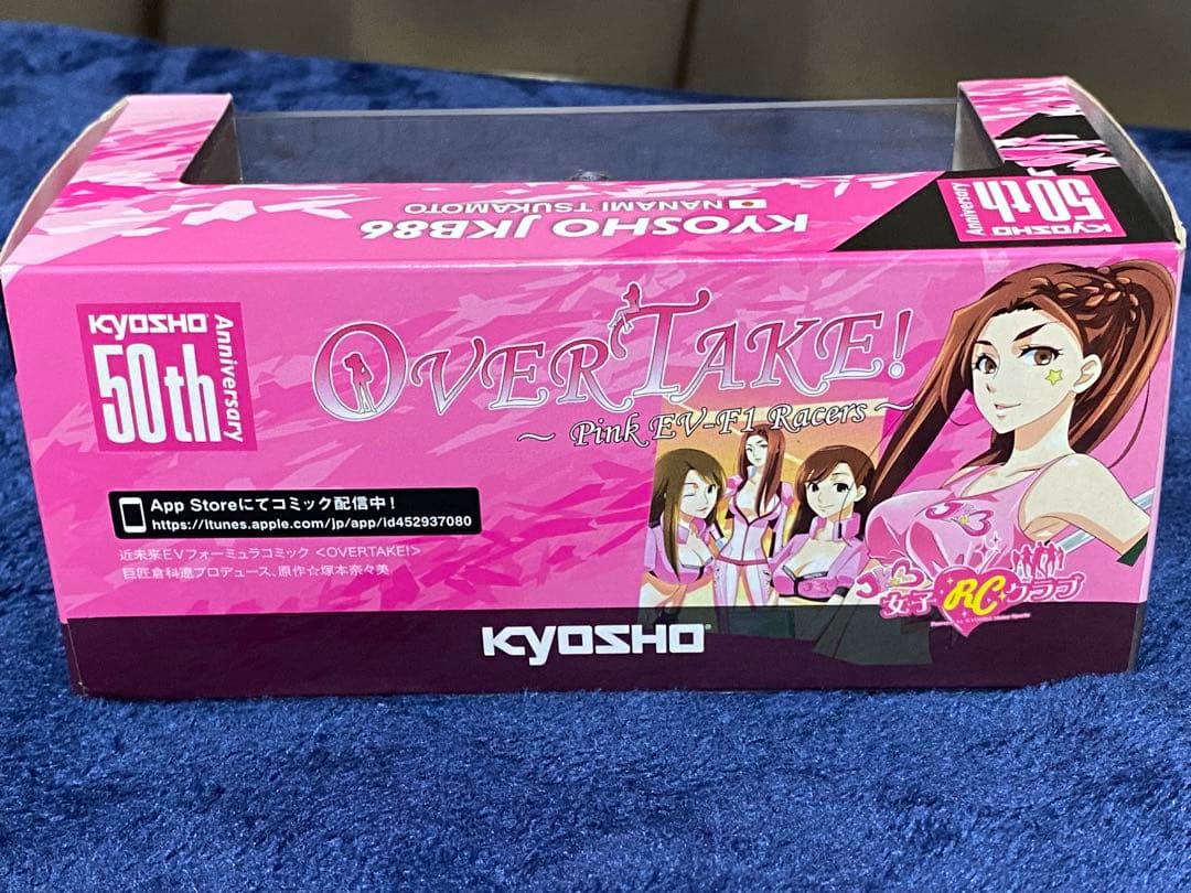 [未開封品]京商 トヨタ86塚本奈々美モデル OVER TAKE！仕様2台セット