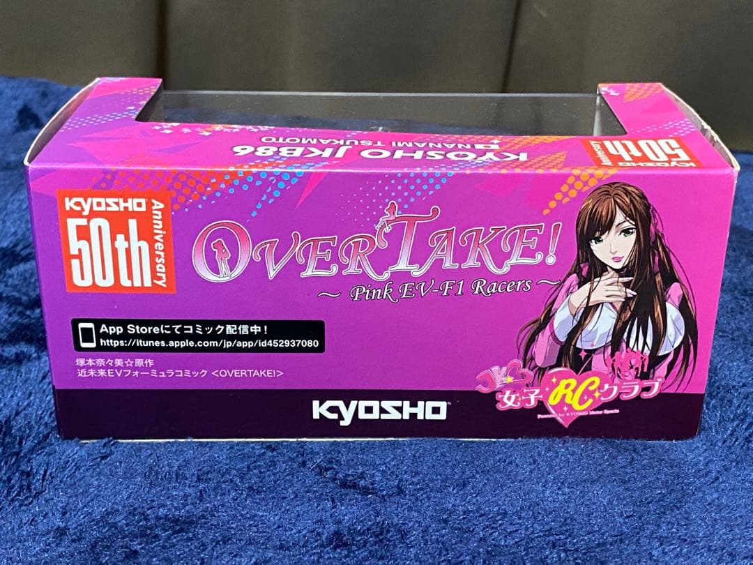 [未開封品]京商 トヨタ86塚本奈々美モデル OVER TAKE！仕様2台セット