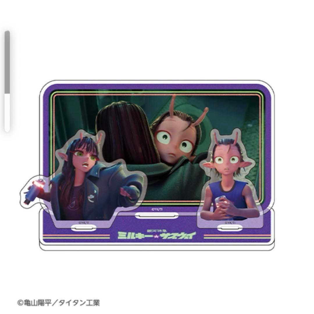 銀河特急 ミルキーサブウェイ マンガ展 ヴィレッジヴァンガード アクリル