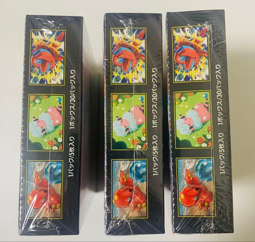 ポケモンカード ニンジャスピナー シュリンク付き未開封 3box