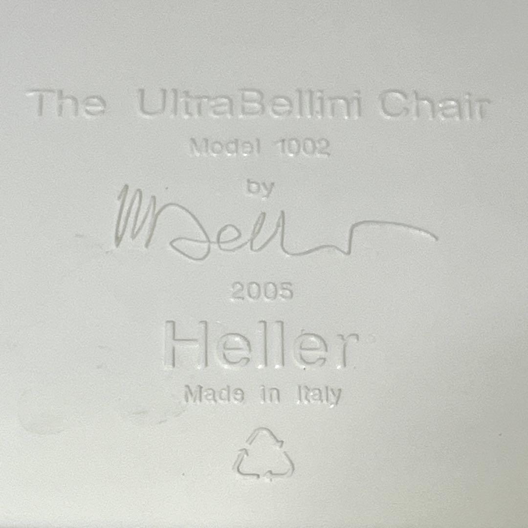 ★HELLER★ウルトラベリーニチェアー★白　ホワイト★椅子　イス★イタリア製★