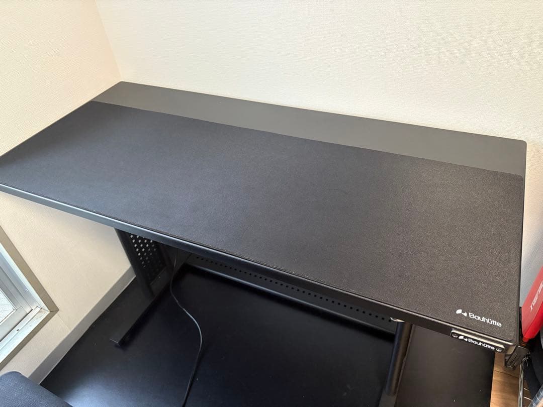 Bauhutte バウヒュッテ ゲーミングデスク BHD-1200HDM-BK