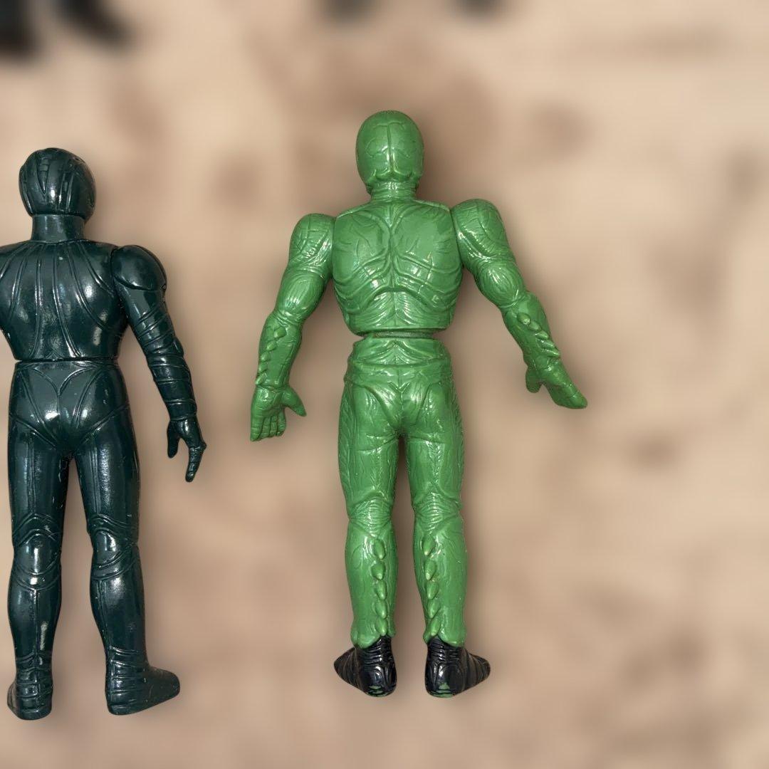 【当時物】仮面ライダーソフビ フィギュア14体セット 昭和〜平成初期 まとめ売り