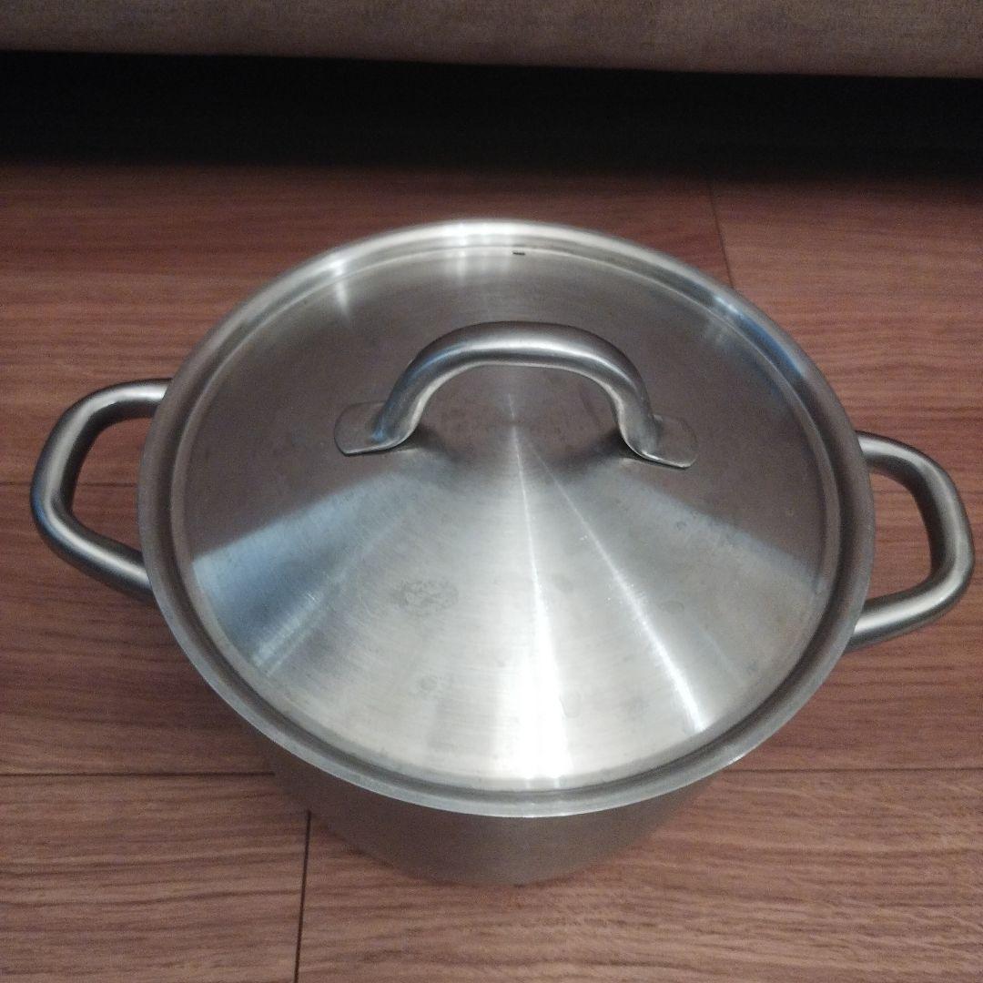 ●*屋様 アサヒ軽金属ゼロ活力なべ4Lスリムタイプ(レシピ集3冊)IKEAステン