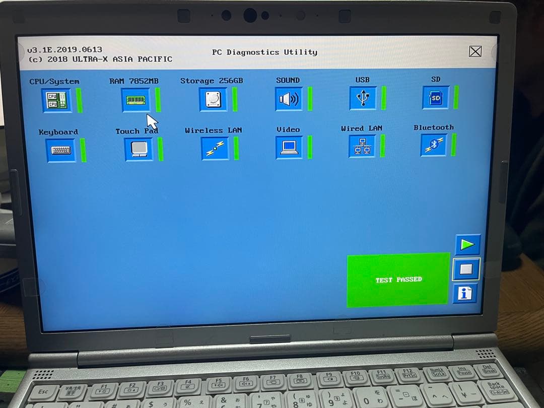 CF-SV8 ノートPC Intel i5 8GB 256GB SSD