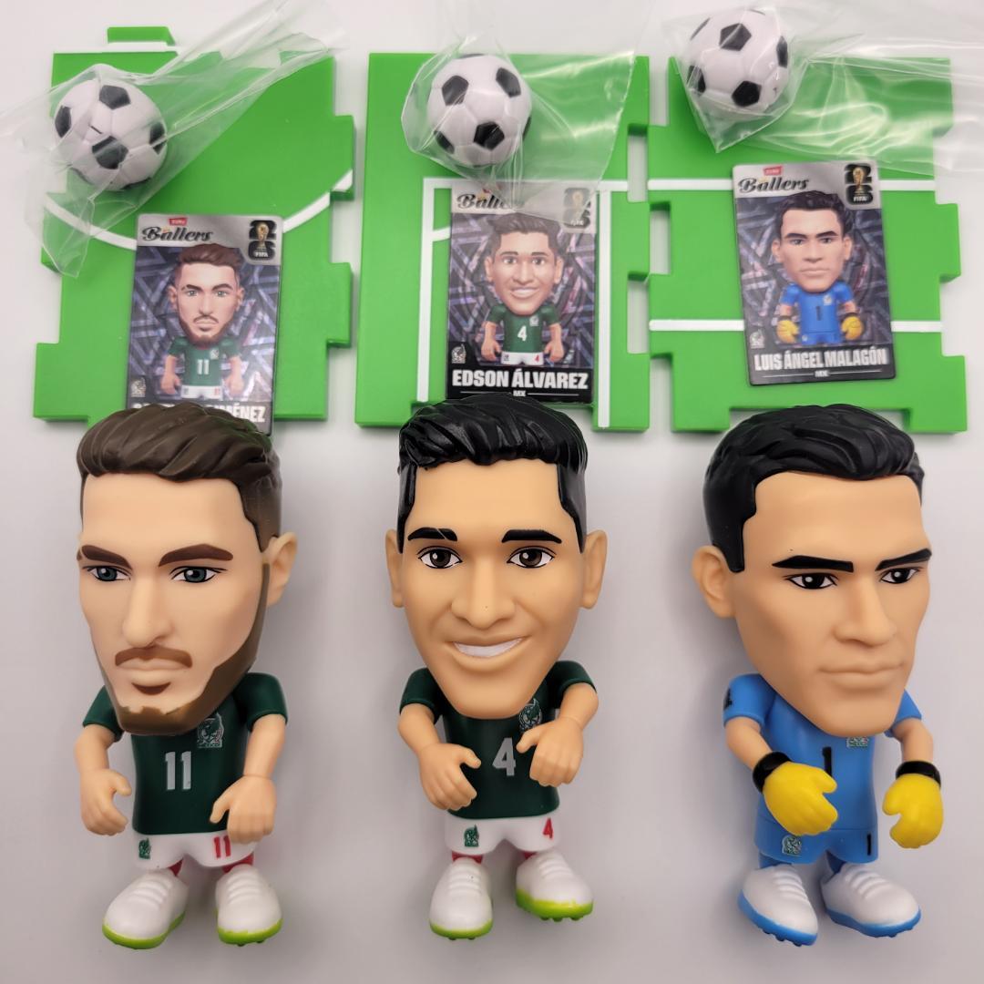 さるくん FIFA Ballers ウルグアイ メキシコ 6体