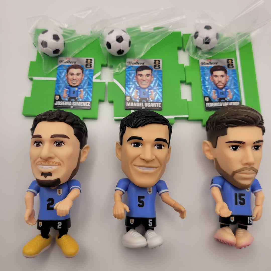 さるくん FIFA Ballers ウルグアイ メキシコ 6体