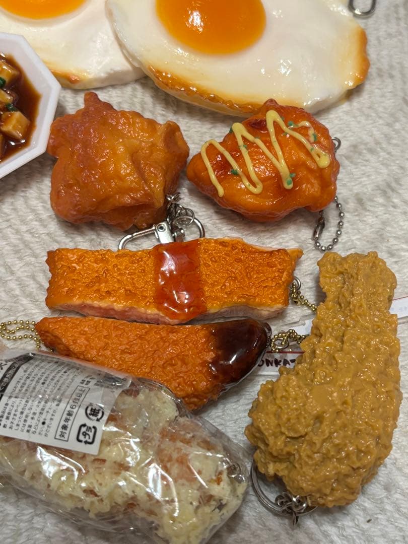 食品サンプル キーホルダー 17点 まとめ売り