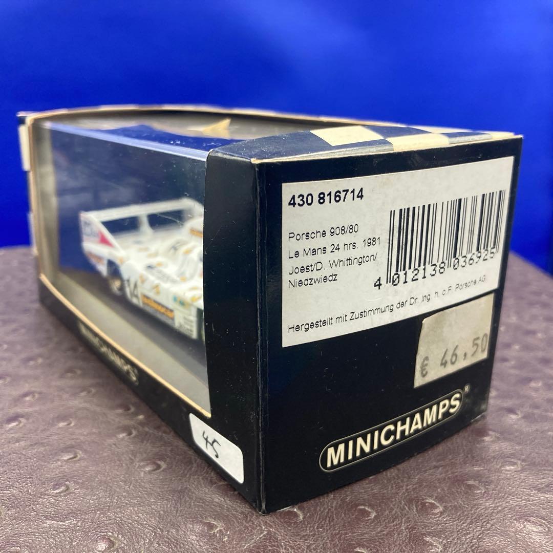 ミニカー MINICHAMPS 430-816714 Porsche 908/80