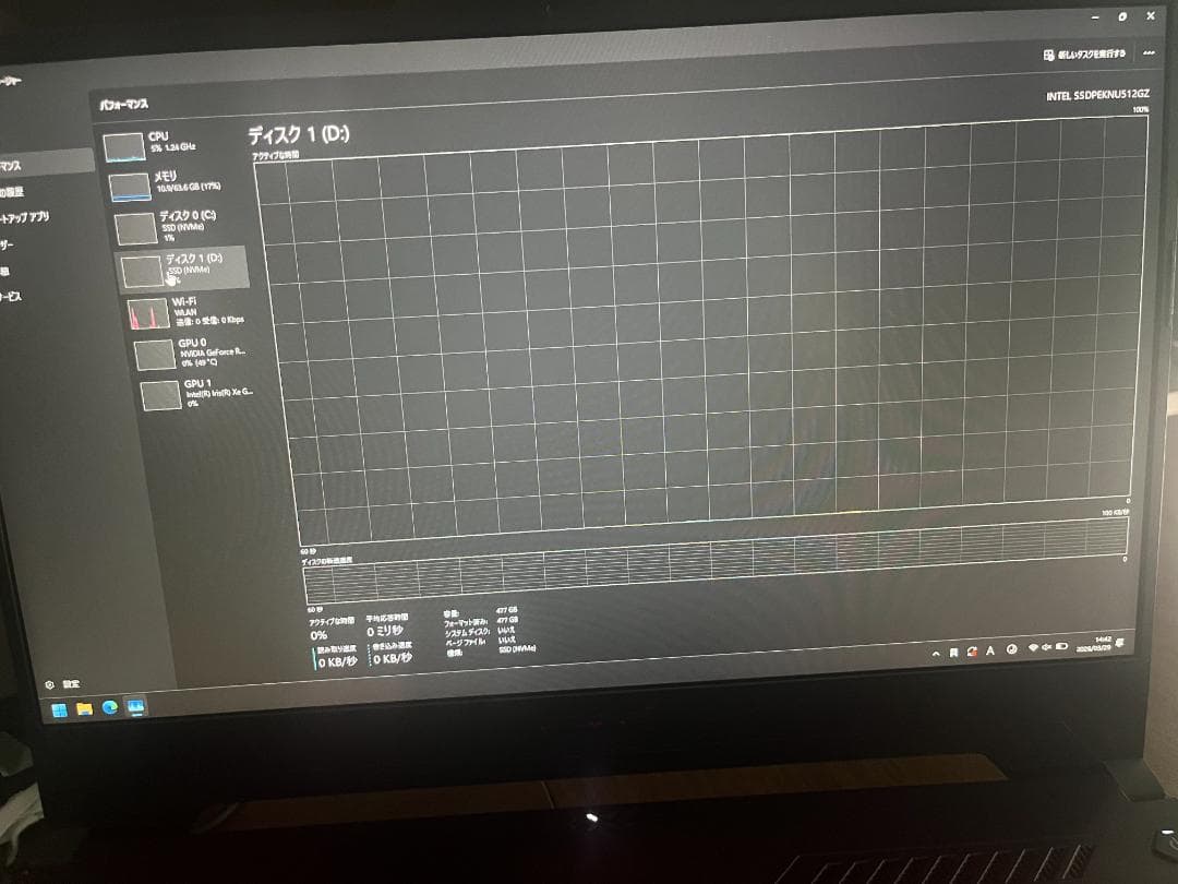 ASUS TUF Gaming F15 FX507Z メモリ64GB 増設