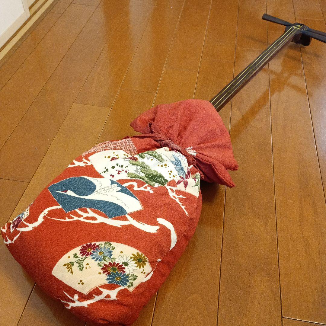 01 細棹　三味線本体