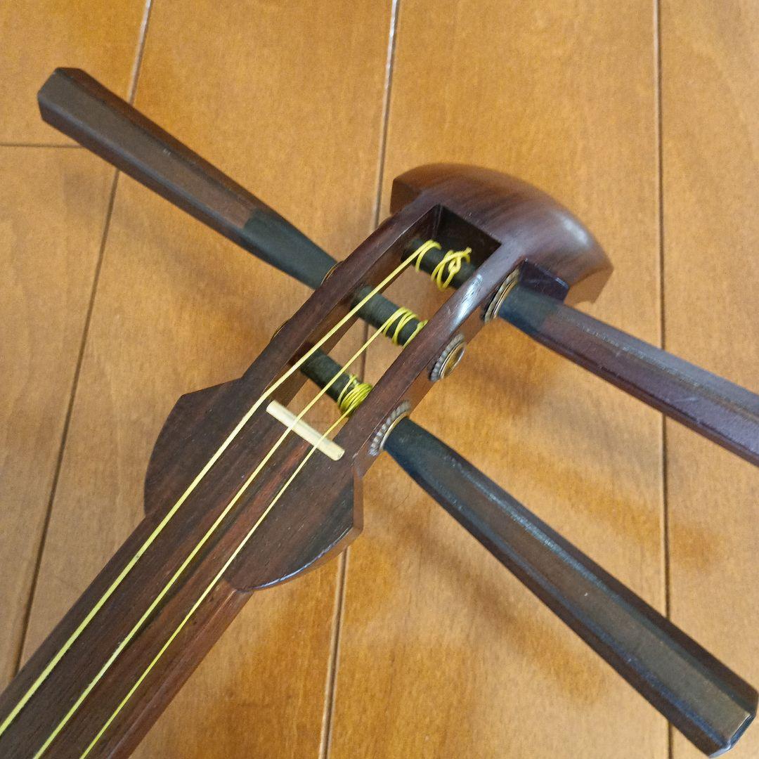 01 細棹　三味線本体