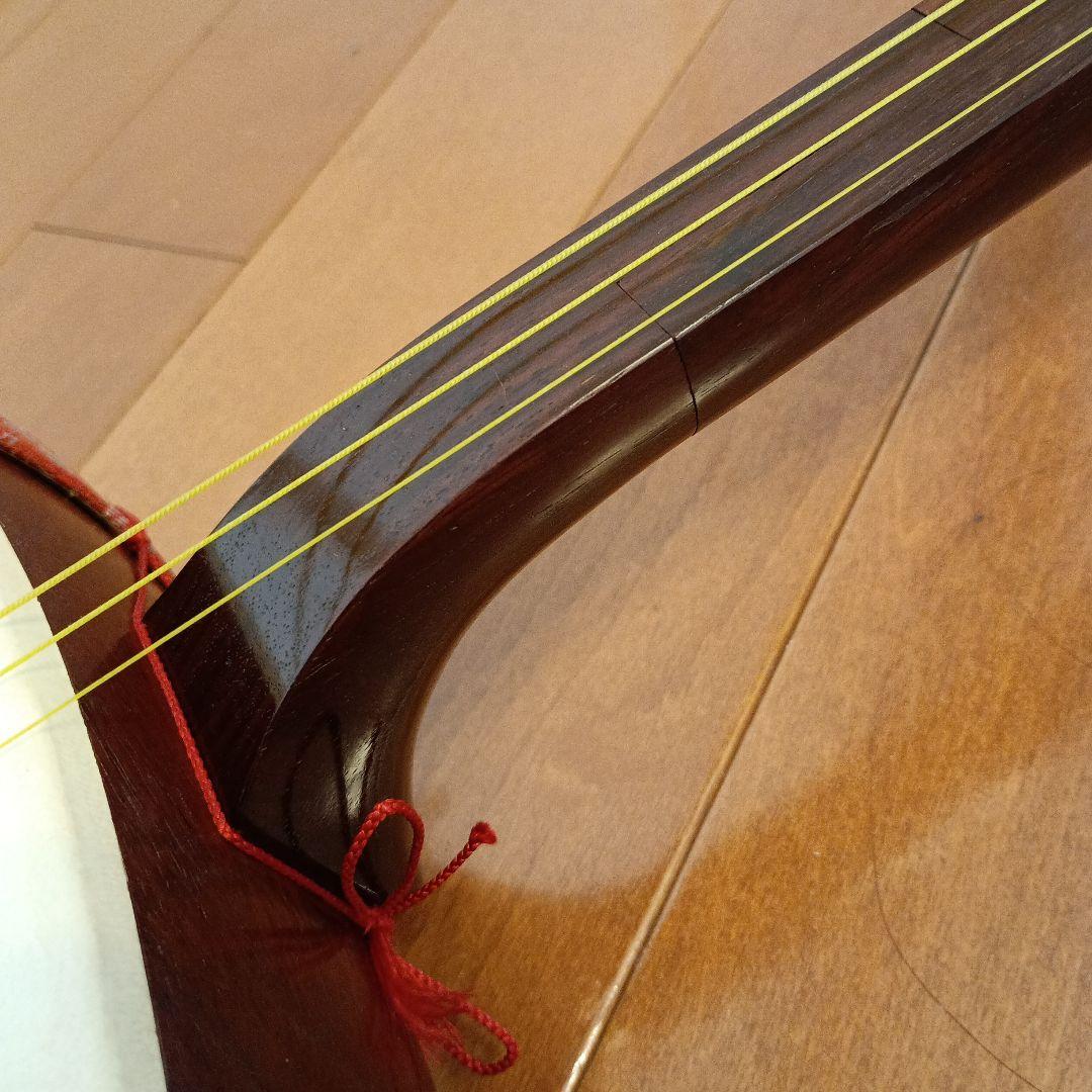 01 細棹　三味線本体