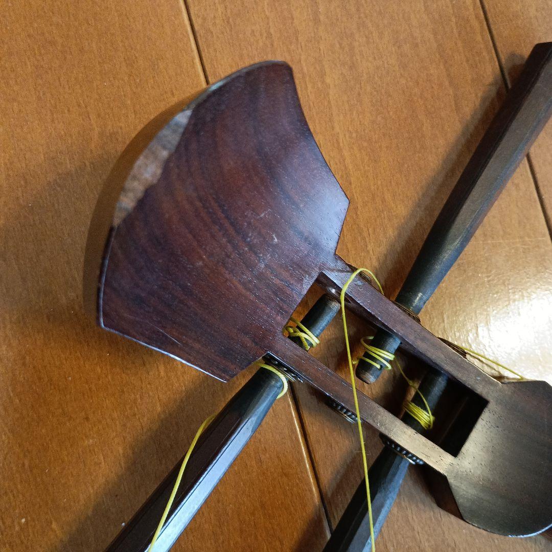 01 細棹　三味線本体