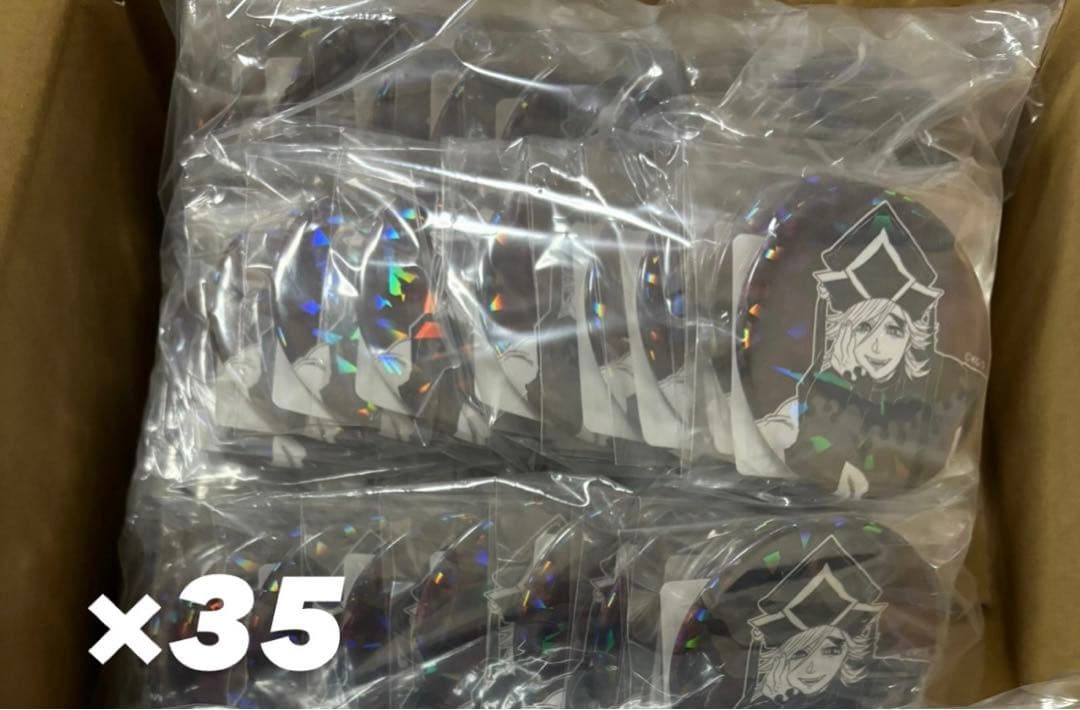 鬼滅の刃　オールスター缶バッジ　童磨　35個セット