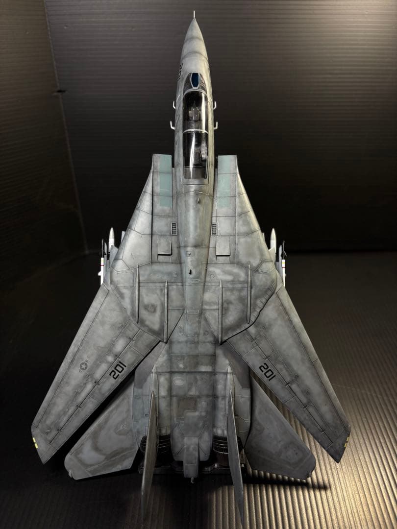 F14A トムキャット　ロービジ仕様　1/72 プラモデル完成作品