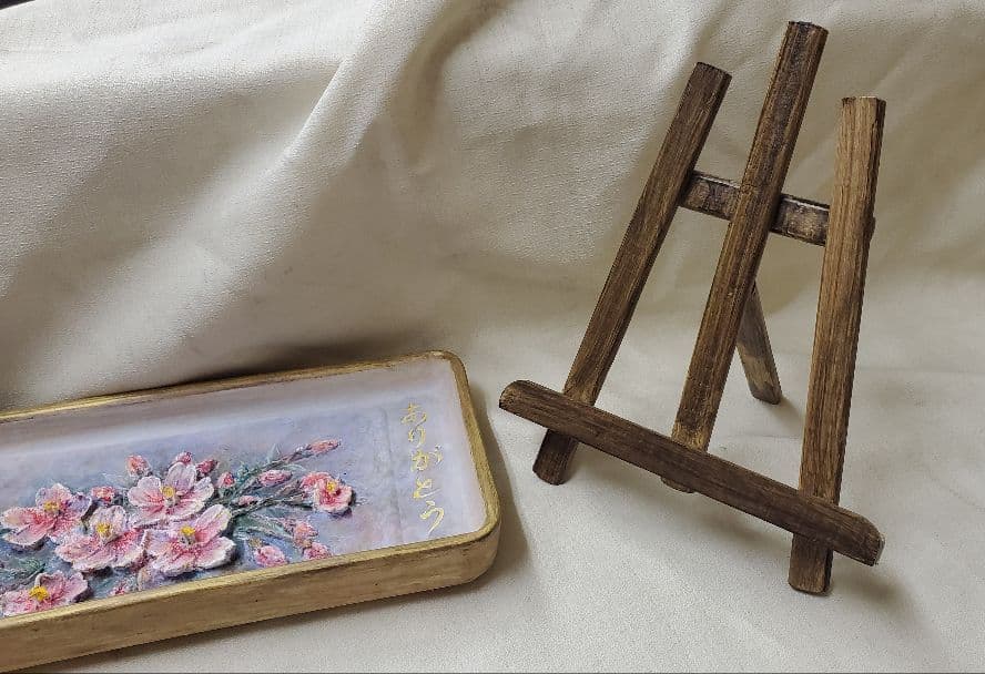 手描きアートウェルカムボード(桜・富嶽＆風雷神・チューリップ)お買い得3点セット