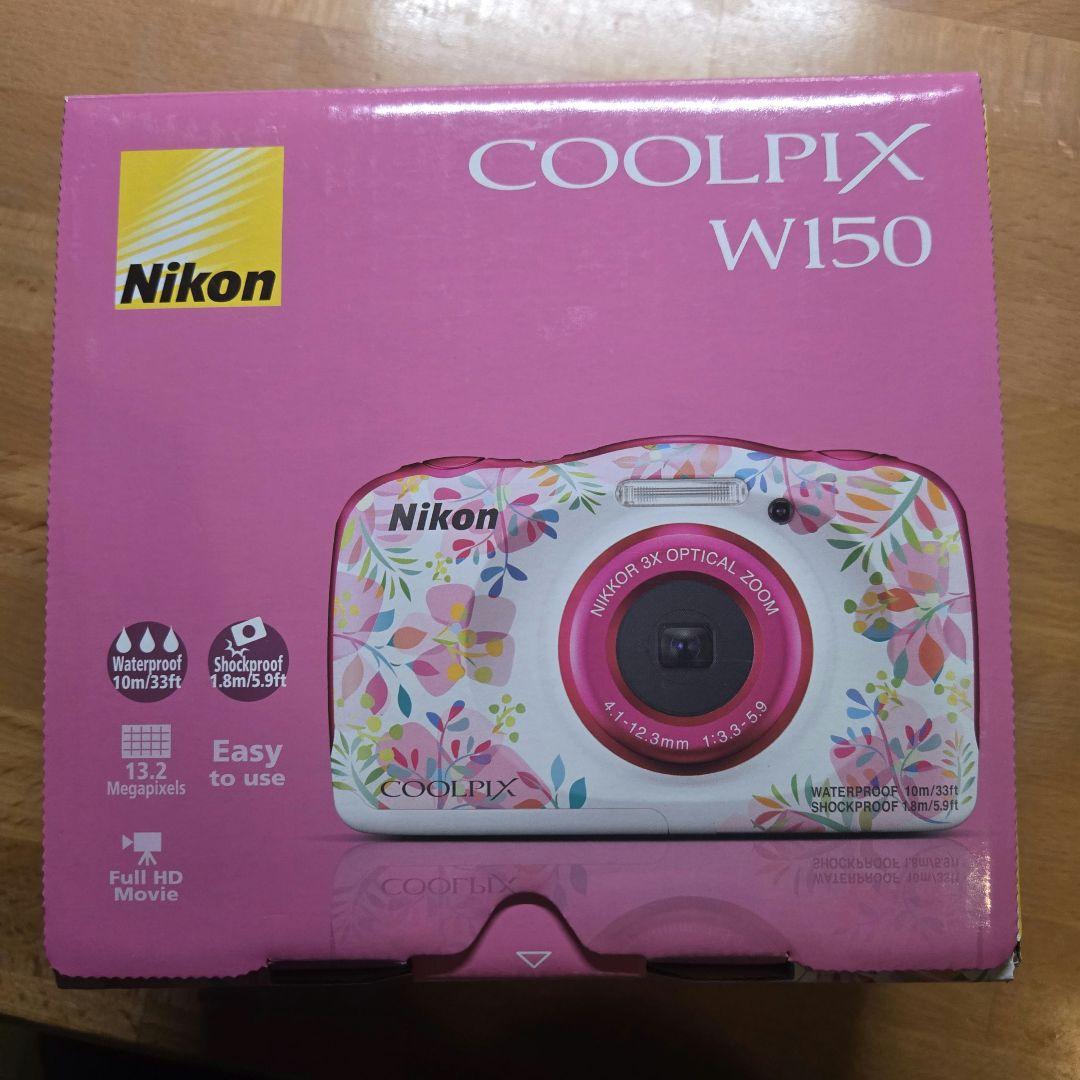Nikon COOLPIX W150 フラワー 16GB SDカード付き