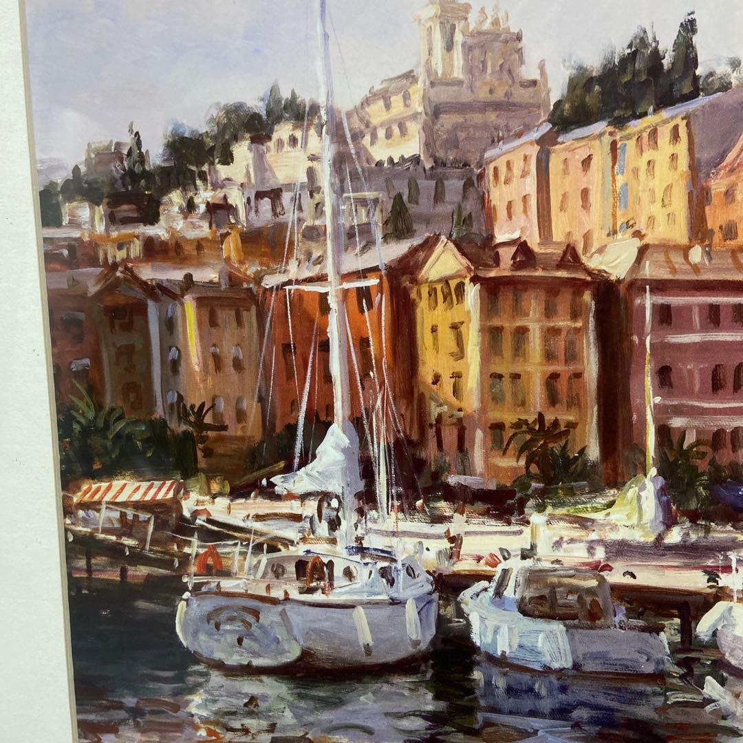 絵画 E BATES < HARBOR VIEW >