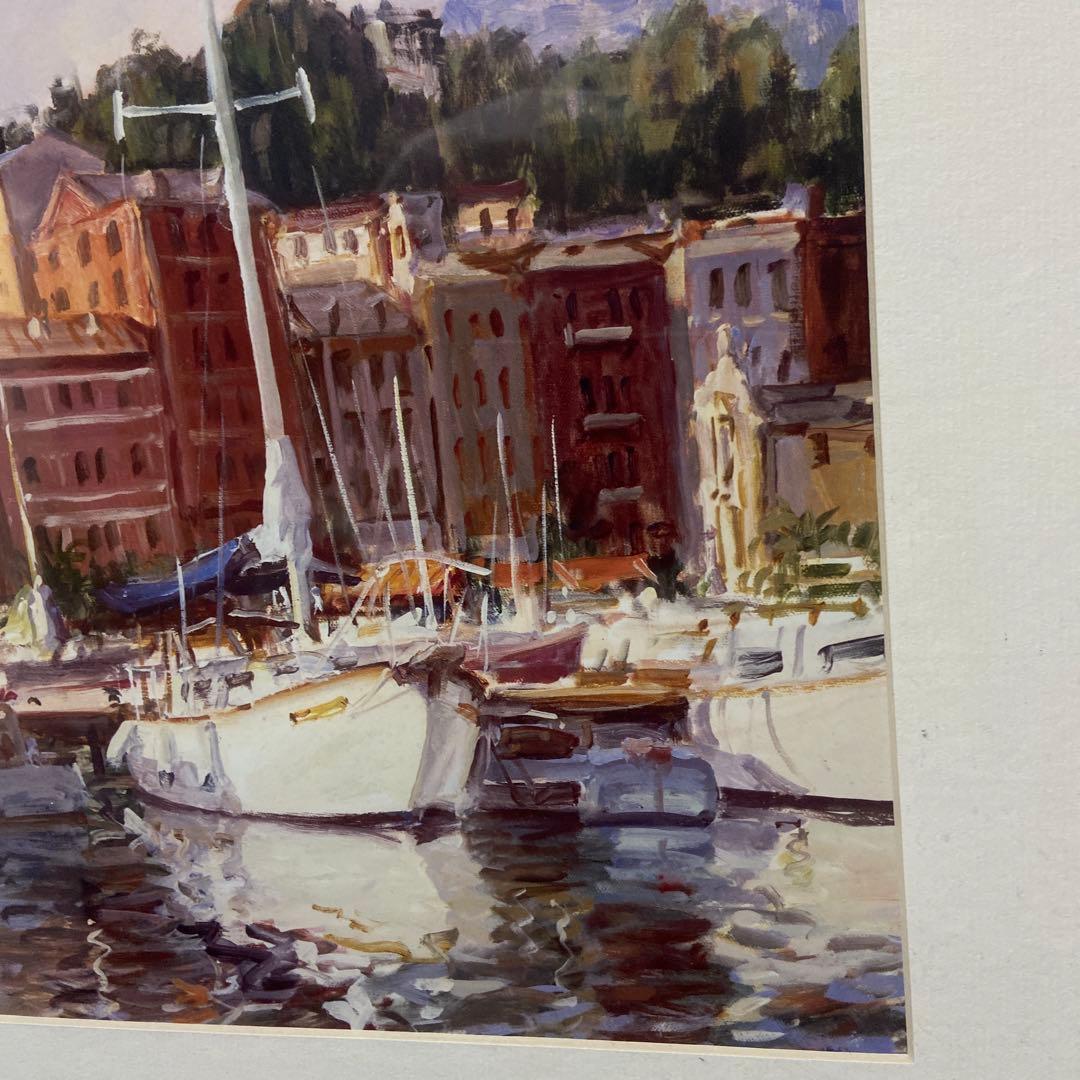 絵画 E BATES < HARBOR VIEW >