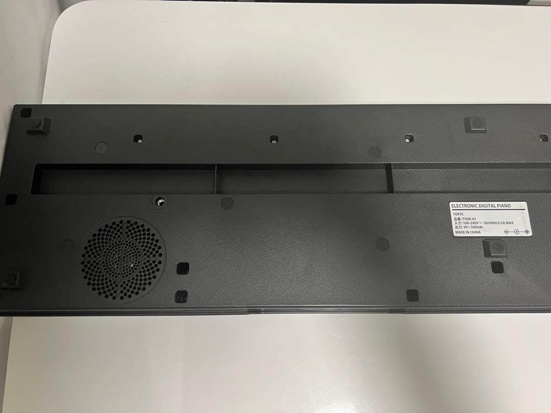 TORTE TSDK-61 電子キーボード 61鍵盤 練習用 入門用 電子ピアノ