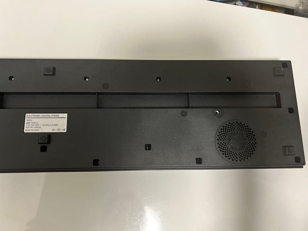 TORTE TSDK-61 電子キーボード 61鍵盤 練習用 入門用 電子ピアノ