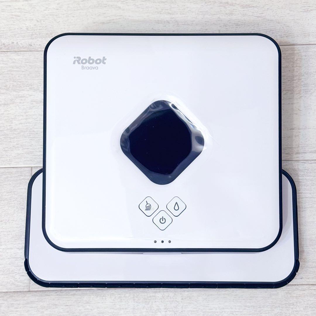 【美品】iRobot Braava アイロボット ブラーバ 390j ホワイト