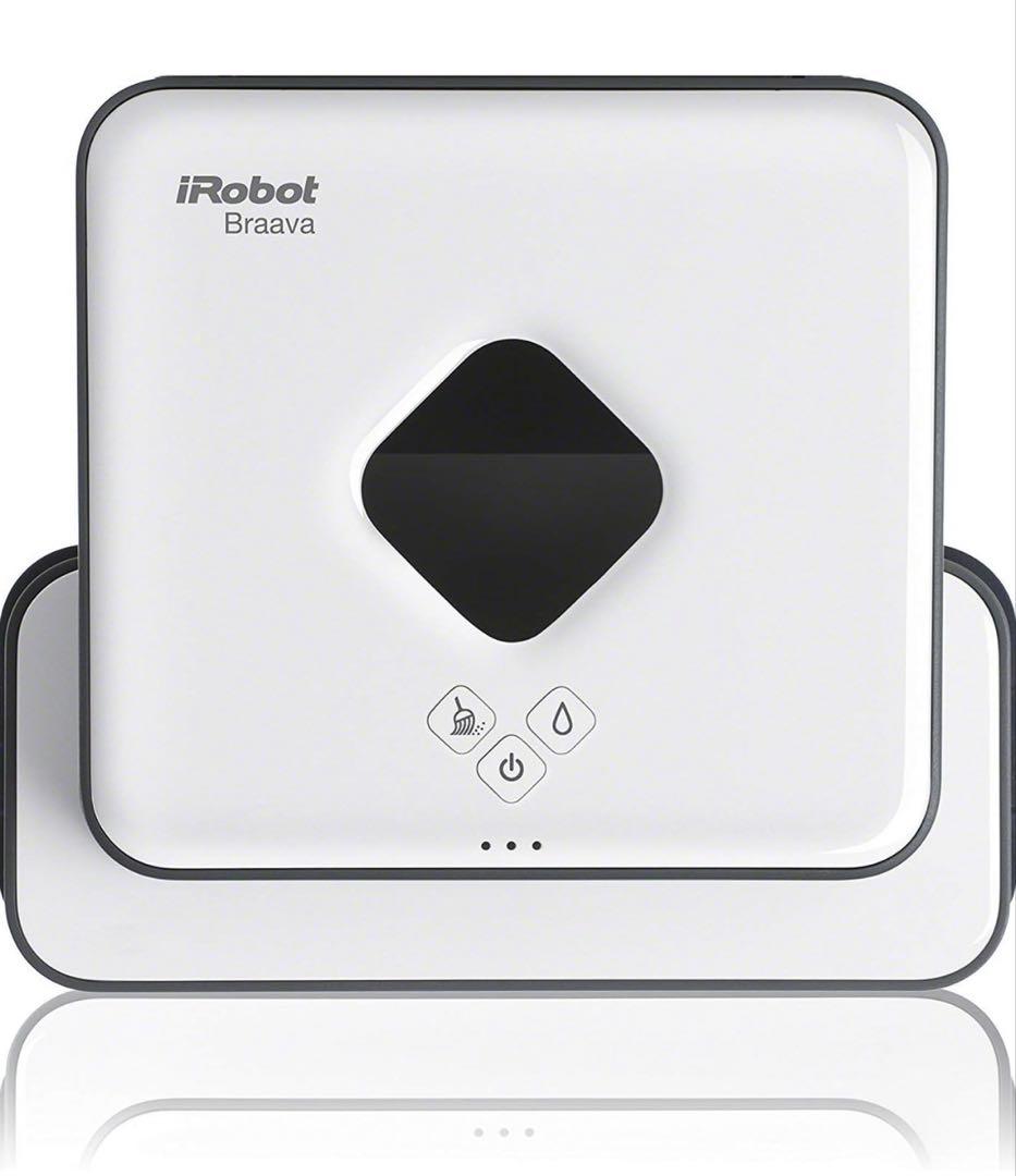 【美品】iRobot Braava アイロボット ブラーバ 390j ホワイト