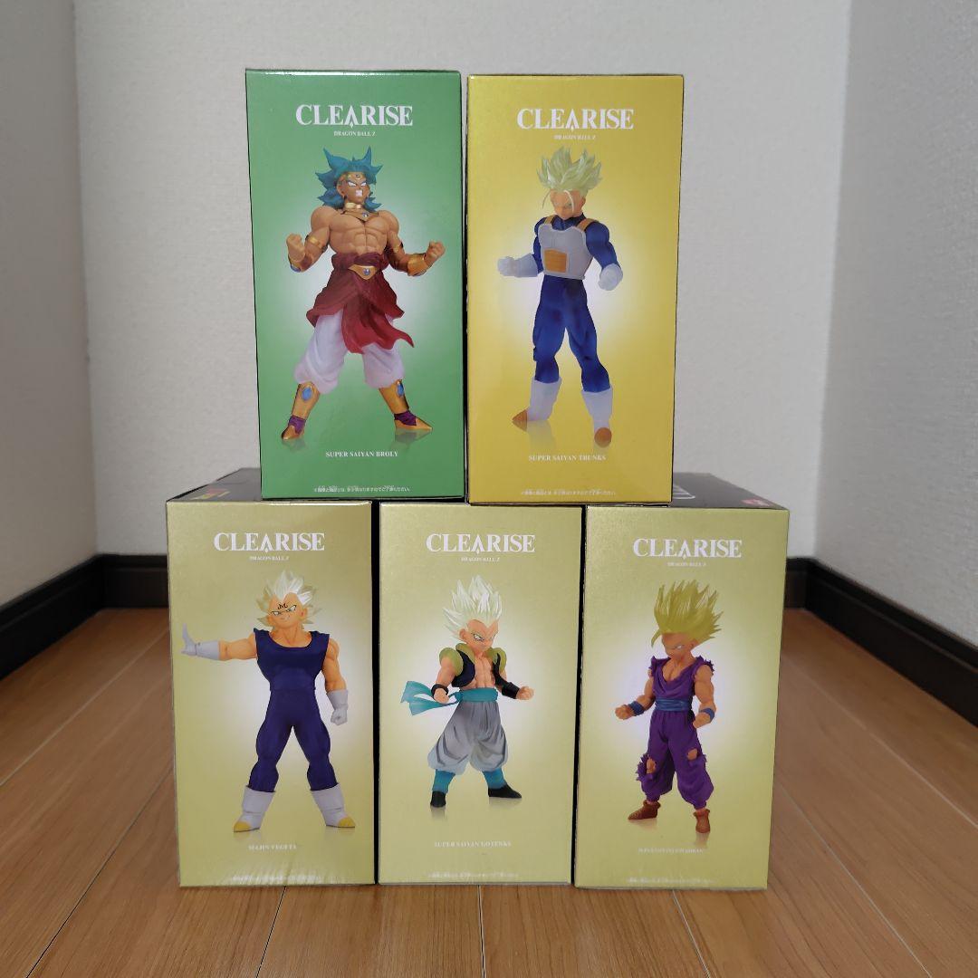 ドラゴンボール CLEARISE フィギュア 5体セット
