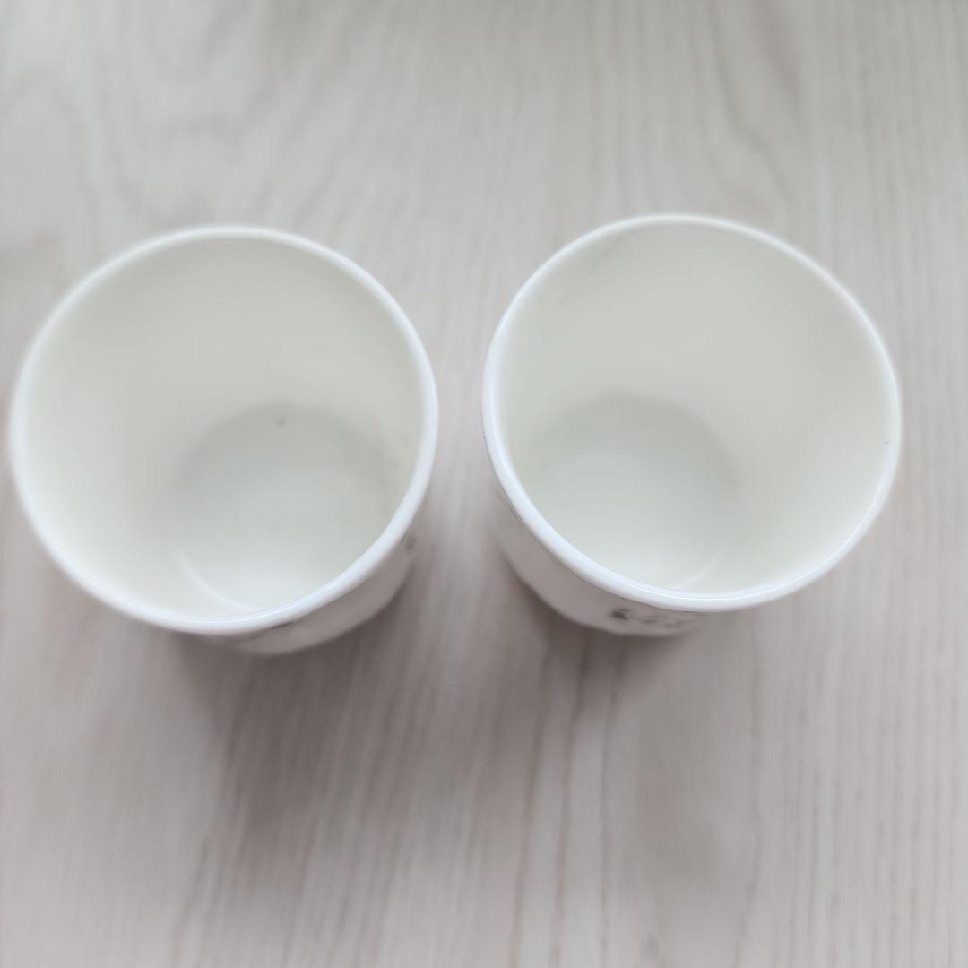 チワワ柄ソルト&ペッパー　ミニ皿ミニカップキーホルダー