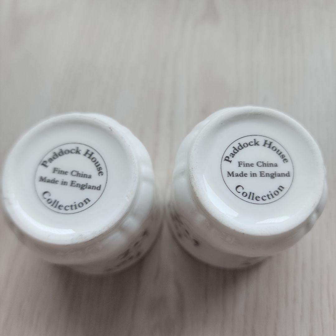 チワワ柄ソルト&ペッパー　ミニ皿ミニカップキーホルダー