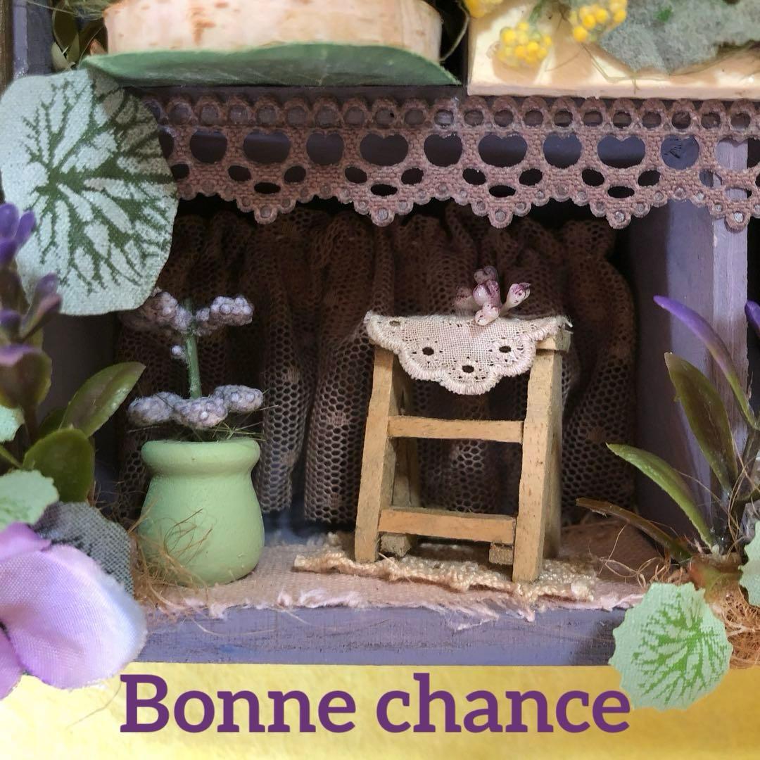 ナチュラルリース　ドールハウスリース　ラベンダー　ハンドメイド　インテリア　家