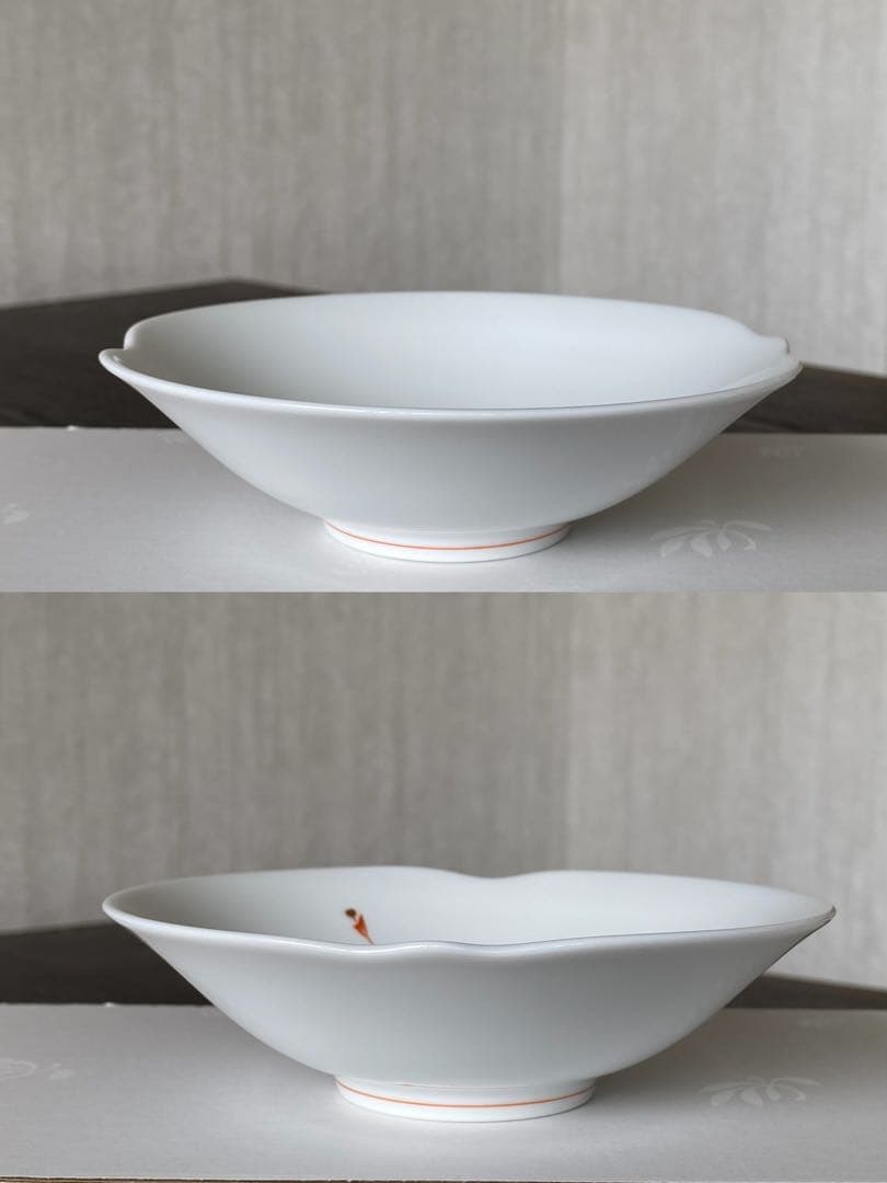 未使用品箱有り　香蘭社　中サイズ　浅鉢　 5個セット